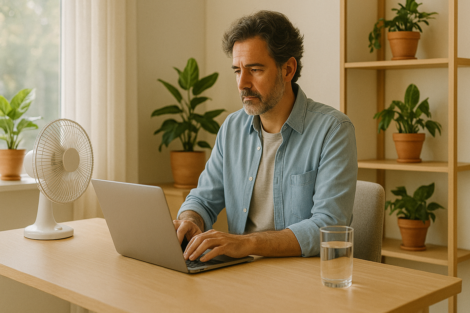 Homeoffice ohne Hitzekollaps