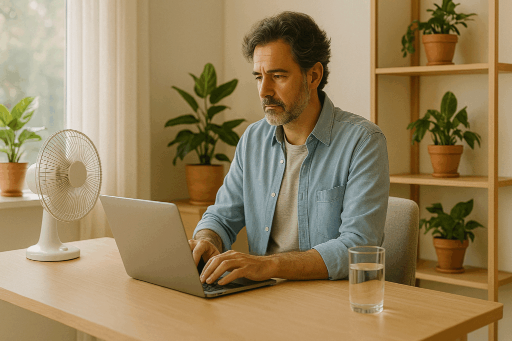 Homeoffice ohne Hitzekollaps